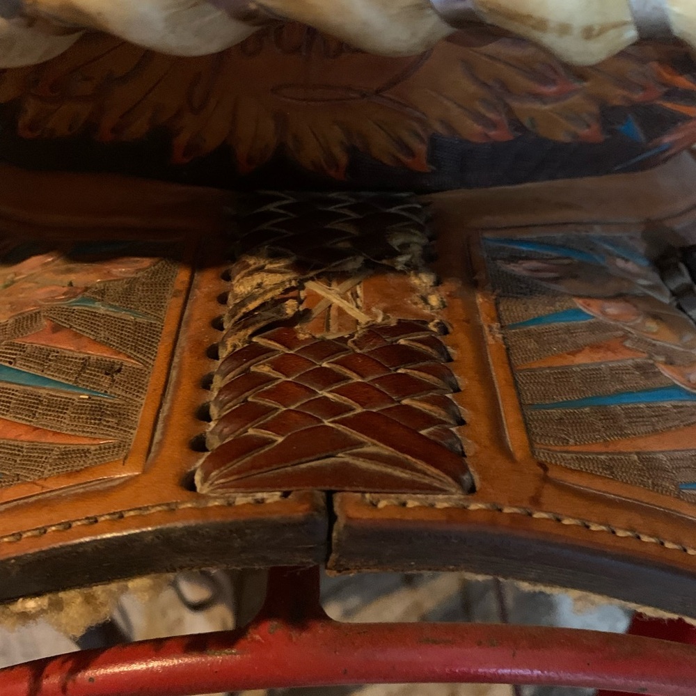 Yocham’s Custom Leather 14 Inch Barrel Saddle - Picture 12 of 14